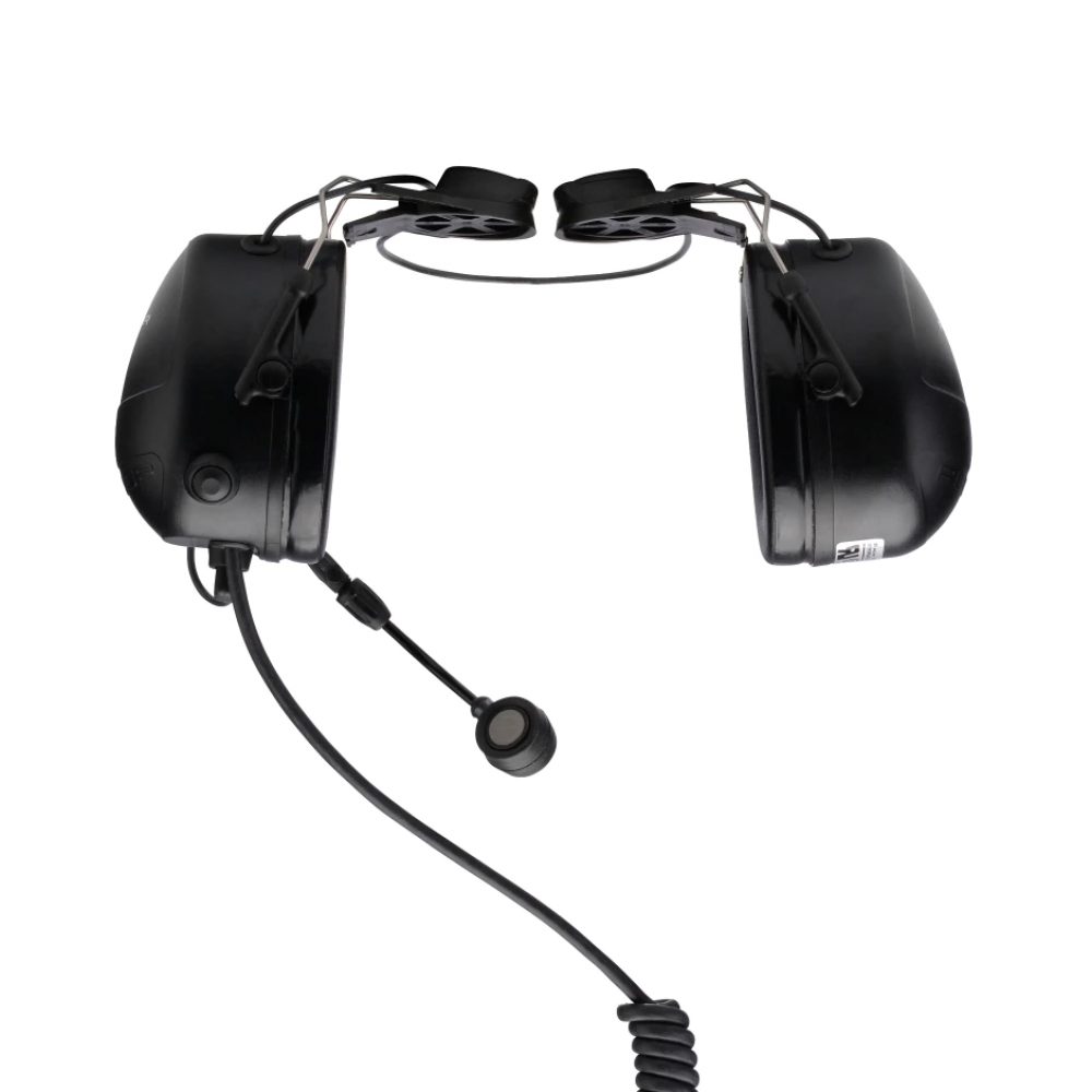 Motorola RMN5139 MT Series Hard Hat Attached with Boom Mic