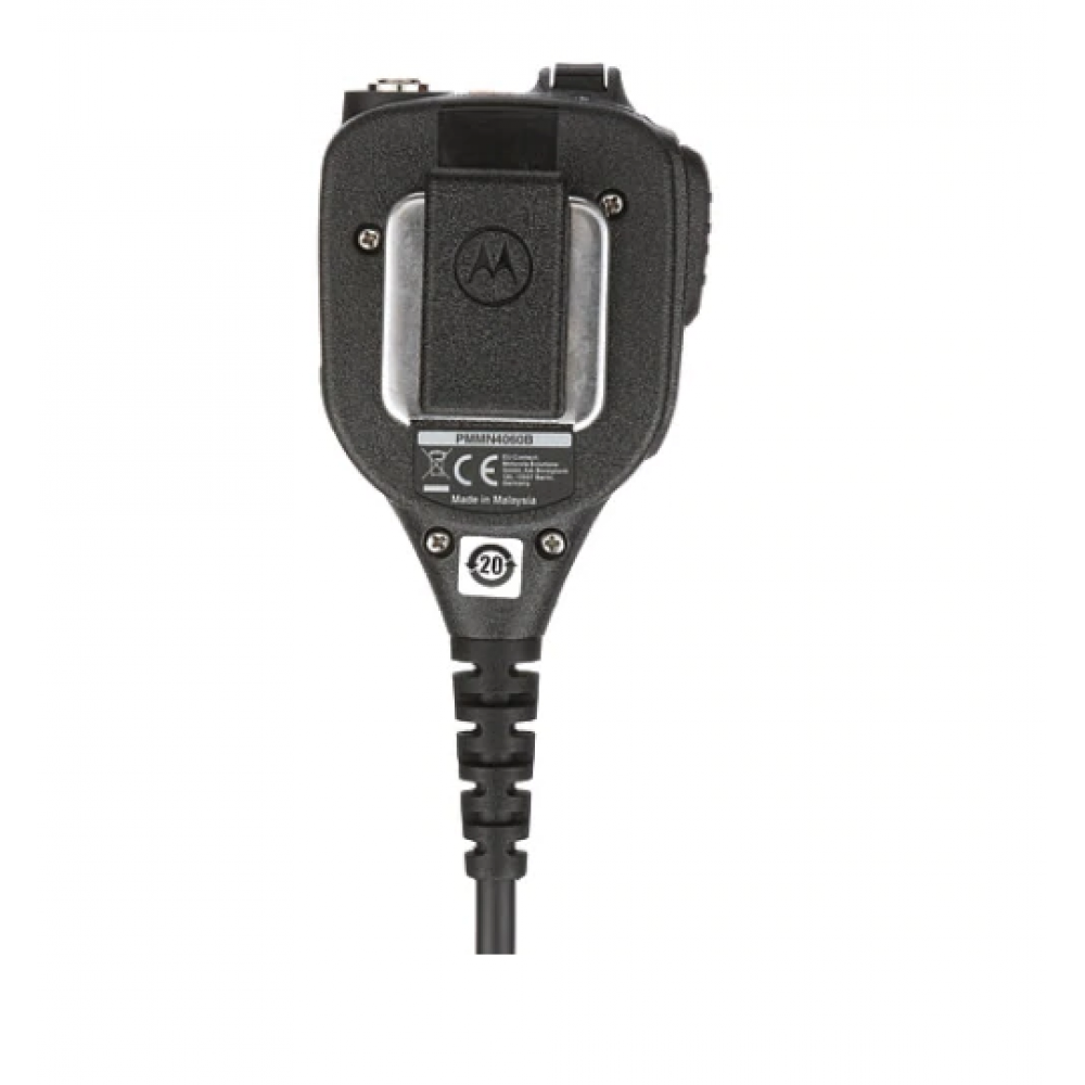 Motorola IMPRES Public Safety Microphone w RX Jack 24" Cable Model PMMN4060A OEM 