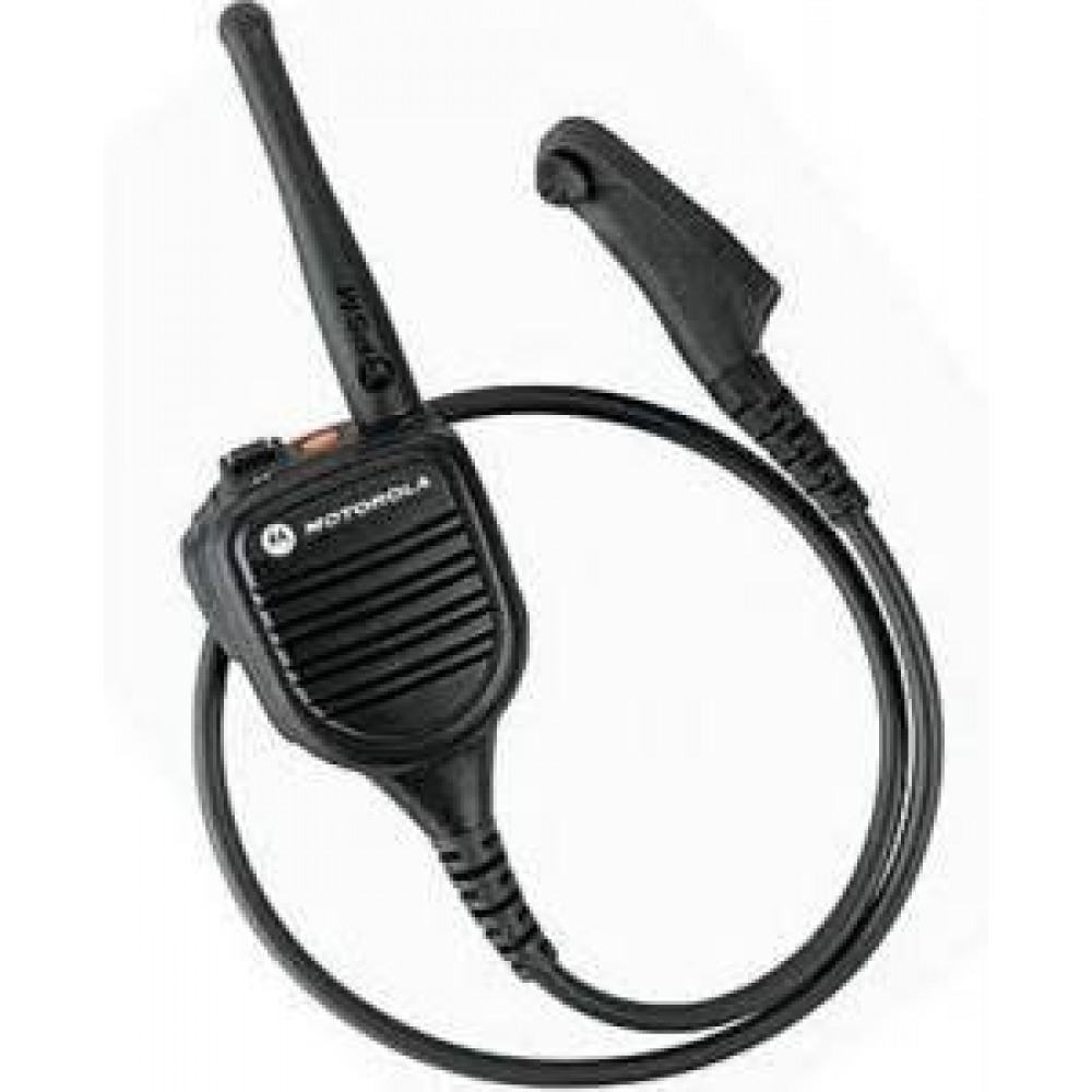 Motorola IMPRES Public Safety Microphone w RX Jack 24" Cable Model PMMN4060A OEM 