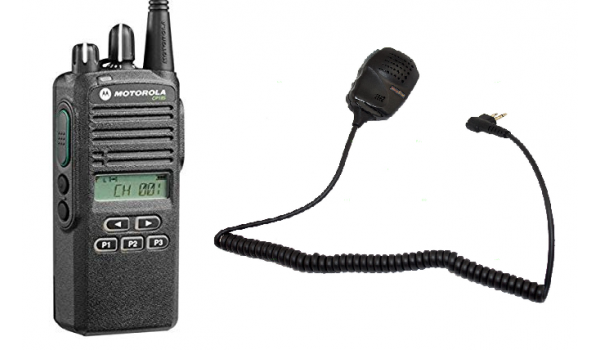 Motorola CP185 UHF Non-Display AAH03RDC4AB7AN Free Mic