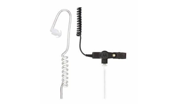 Motorola Acoustic Tube with Rubber Earpiece Black Part#RLN6232 
