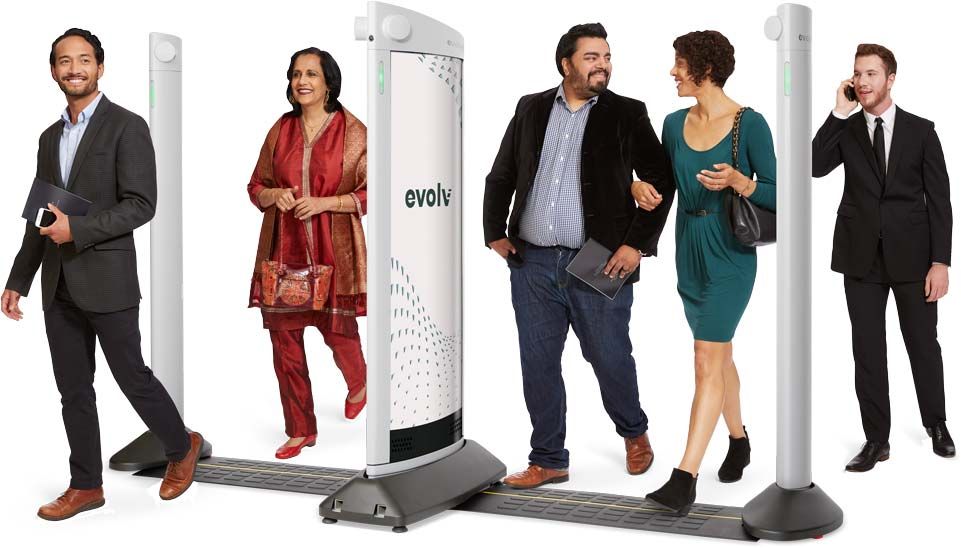 Evolv Express Weapons Detector Touchless Screening