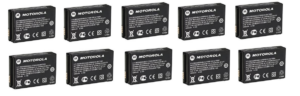 Ten Pack Motorola PMNN4468 2300 mAh Li-ion Battery - SL300