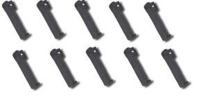 Ten Pack Motorola HLN8255B 3-inch Spring Action Belt Clip