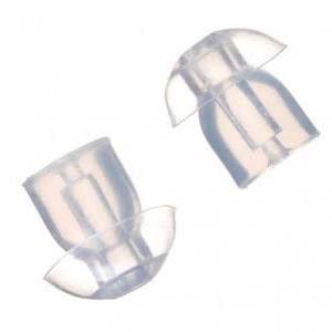 Clear Rubber Ear Tips (Pack of 10)