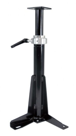 16" Telescoping Pole, Gusseted Base, Short Handle