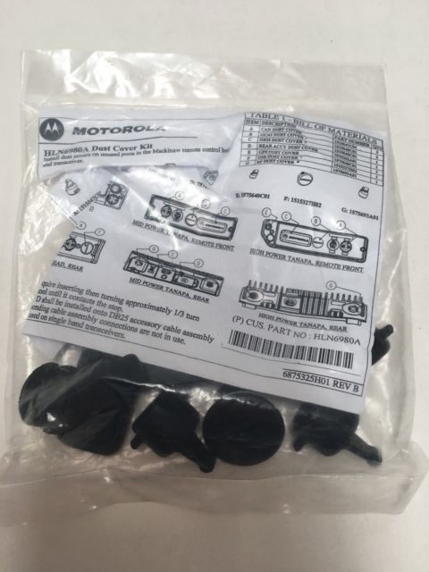 Motorola HLN6980A Dust Cover