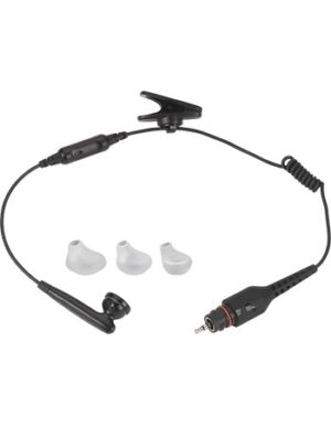 NNTN8295 Single wire earbud, 116 cm cord, black