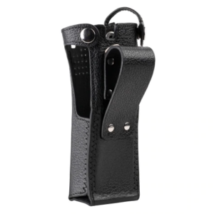 Motorola PMLN5879 Leather Case Fixed Belt Loop - APX 6000XE