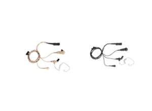 Motorola PMLN6754 Black 3-wire Surveillance Kit - XPR 3300 3500