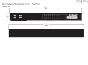 VMA-AS1-16P06 HD Video Appliance Pro 16-port 6TB unit