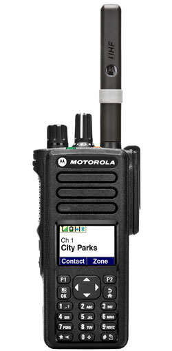 XPR 7550e UHF series portable two way radio AAH56RDN9KA1AN