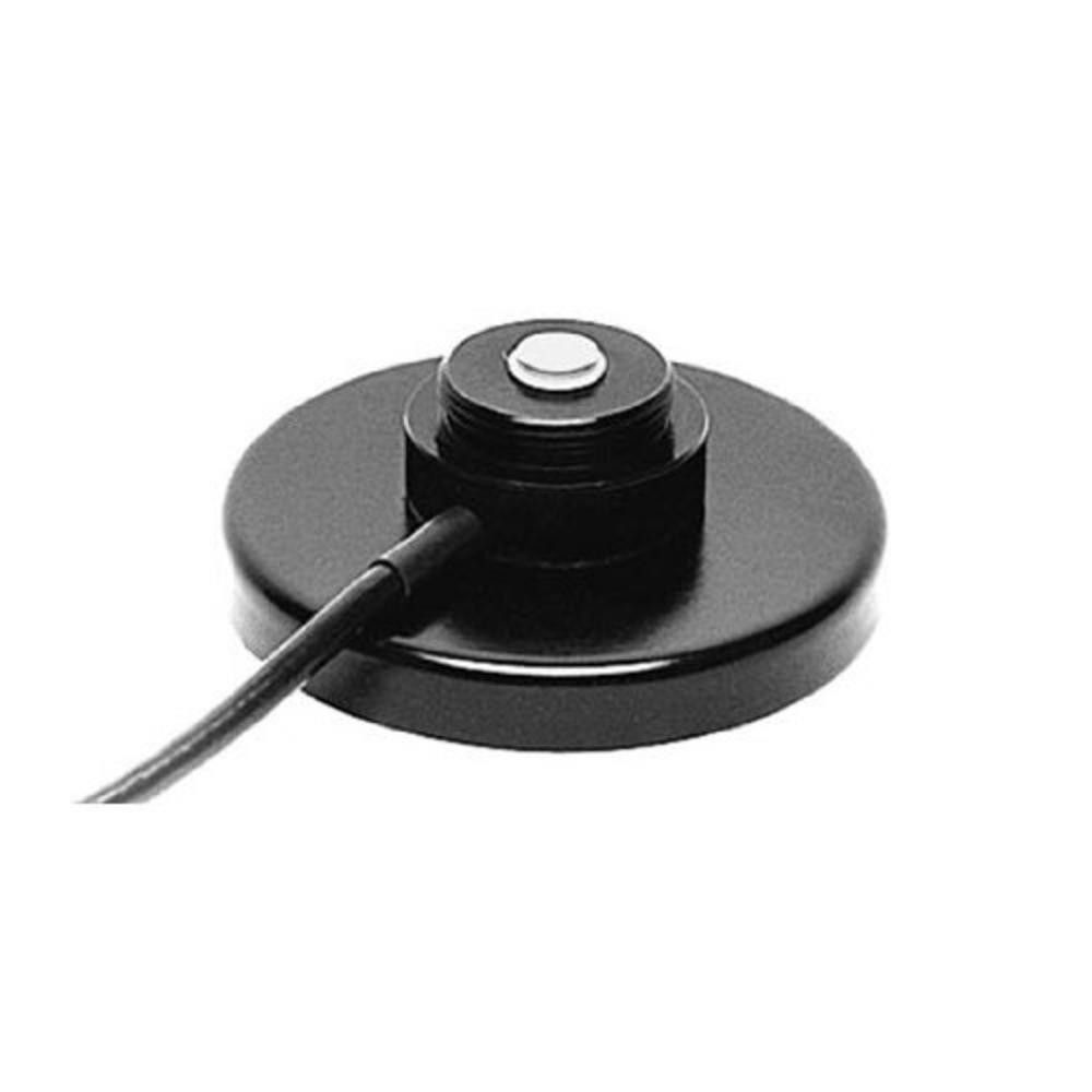 GB8UM NMO Style Black Mag Mt w/12' RG58U & Crimp M-UHF connector