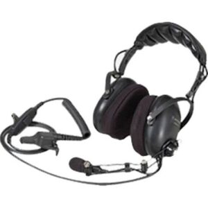 Medium Duty Headset, Behind-the-Head, with In-Line PTT