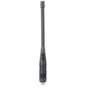 PMAE4079 UHF/GPS combination whip antenna for the 403-527 MHz range.