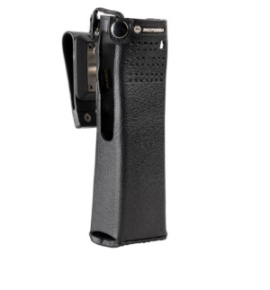Motorola PMLN5327 Hard Leather Carry Case for Medium Batteries