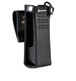 PMLN5560 Dual Display Portable Leather Flip Carry Case for NNTN7038 battery