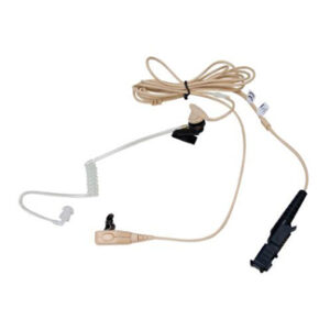 Motorola PMLN5724 2-Wire Surveillance Kit with translucent tube, Black