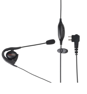 Motorola PMLN6537 Earset with Boom Mic, Inline Push-to-Talk