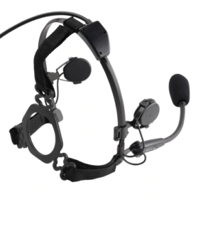 PMLN6833 Tactical Temple Transducer with Boom Mic