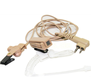 RLN5317A Comfort Earpiece w/Mic and PTT Beige