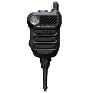 XVE500 DIV 1 REMOTE SPEAKER MIC, BLACK WITH KNOB, UL